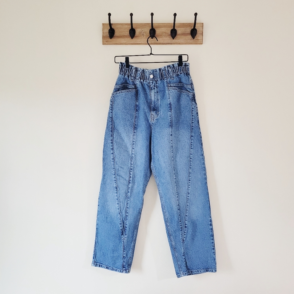 We the Free | Paperbag Mom Jeans